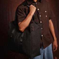 Pass~Port Australian Manufactured Travel Tote Bag - Black