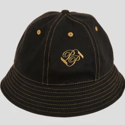 PASS~PORT "BANNER" BUCKET HAT BLACK