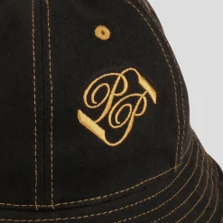 PASS~PORT "BANNER" BUCKET HAT BLACK