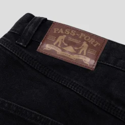 Pass~Port Blended Recycled Cotton Workers Club Jean - Washed Black