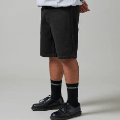 Pass~Port Blended Recycled Cotton Workers Club Jean Short - Washed Bla