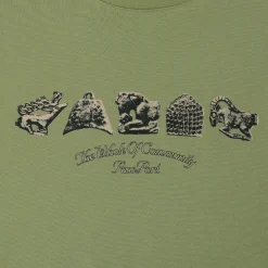 Pass~Port Bronzed Age Tee - Pistachio