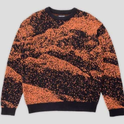 Pass~Port Cave~in Mohair Sweater - Black / Bronze