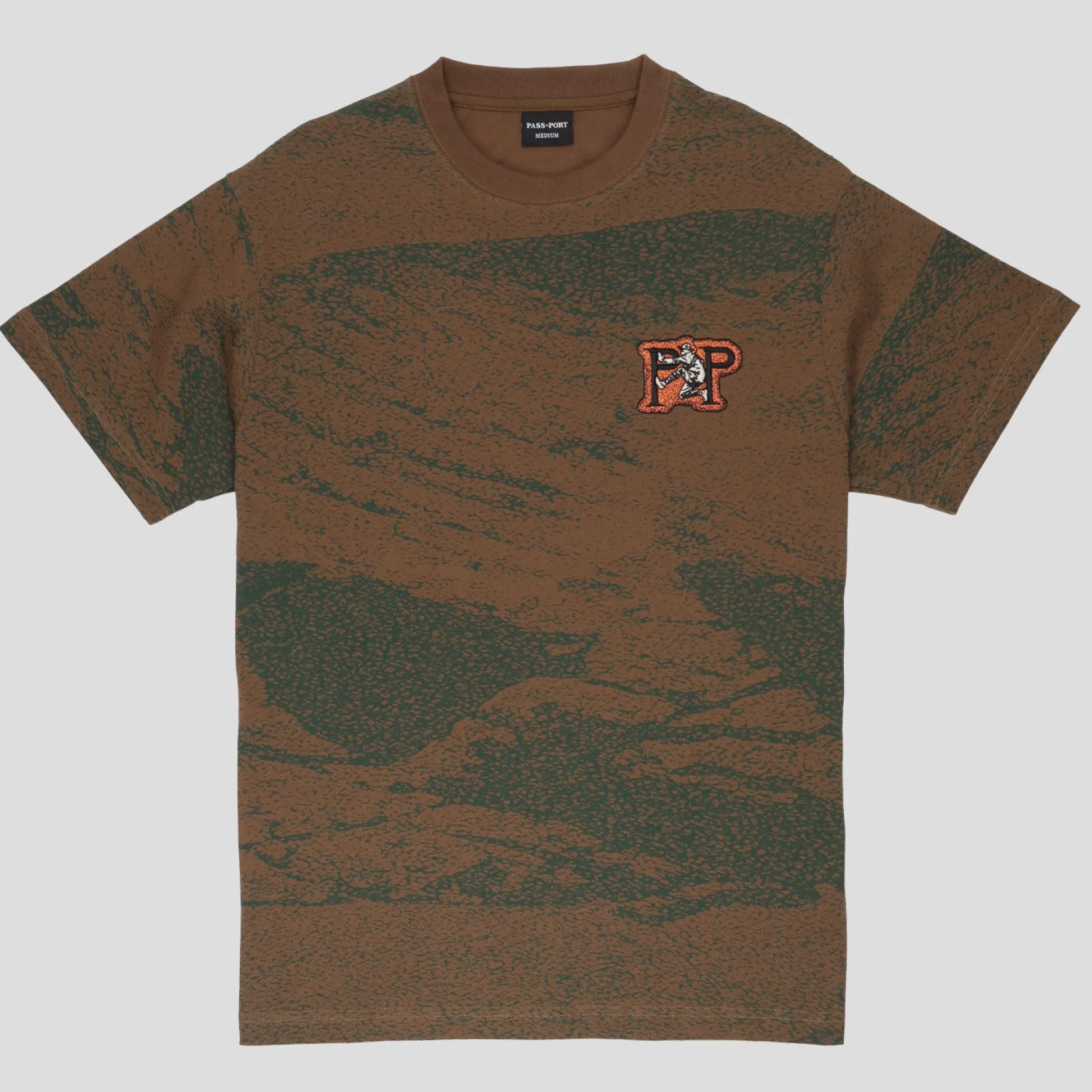 Pass~Port Cave~in Tee - Choc