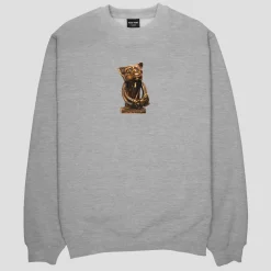 PASS~PORT "CHESHIRE" SWEATER ASH HEATHER