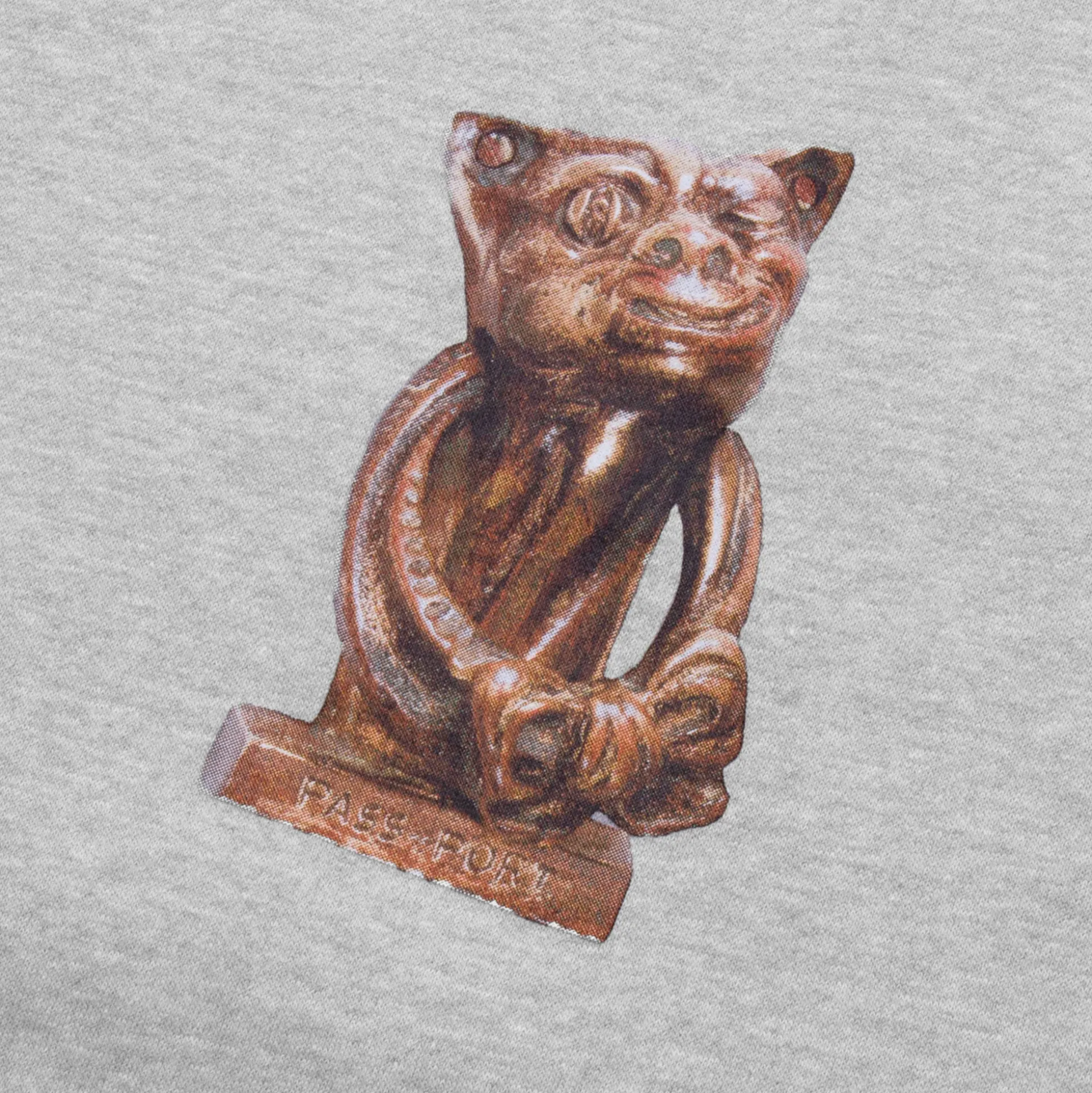 PASS~PORT "CHESHIRE" SWEATER ASH HEATHER