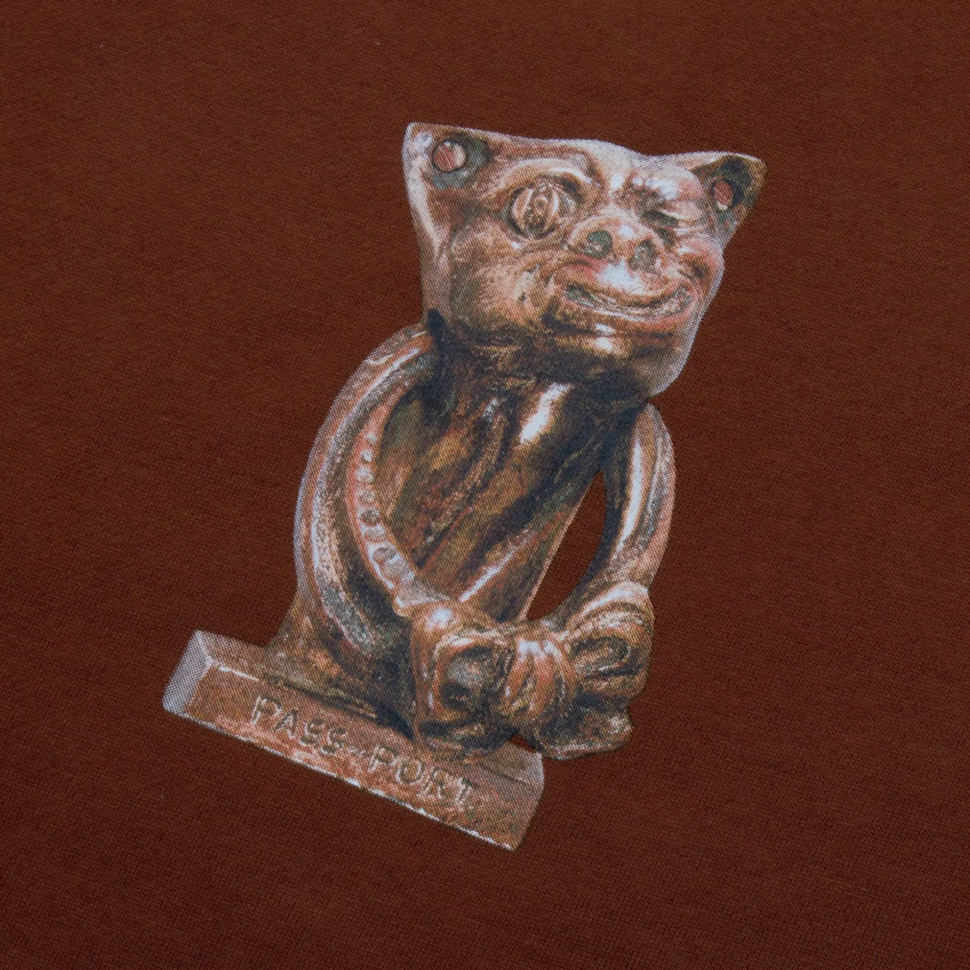 PASS~PORT "CHESHIRE" SWEATER CHOC