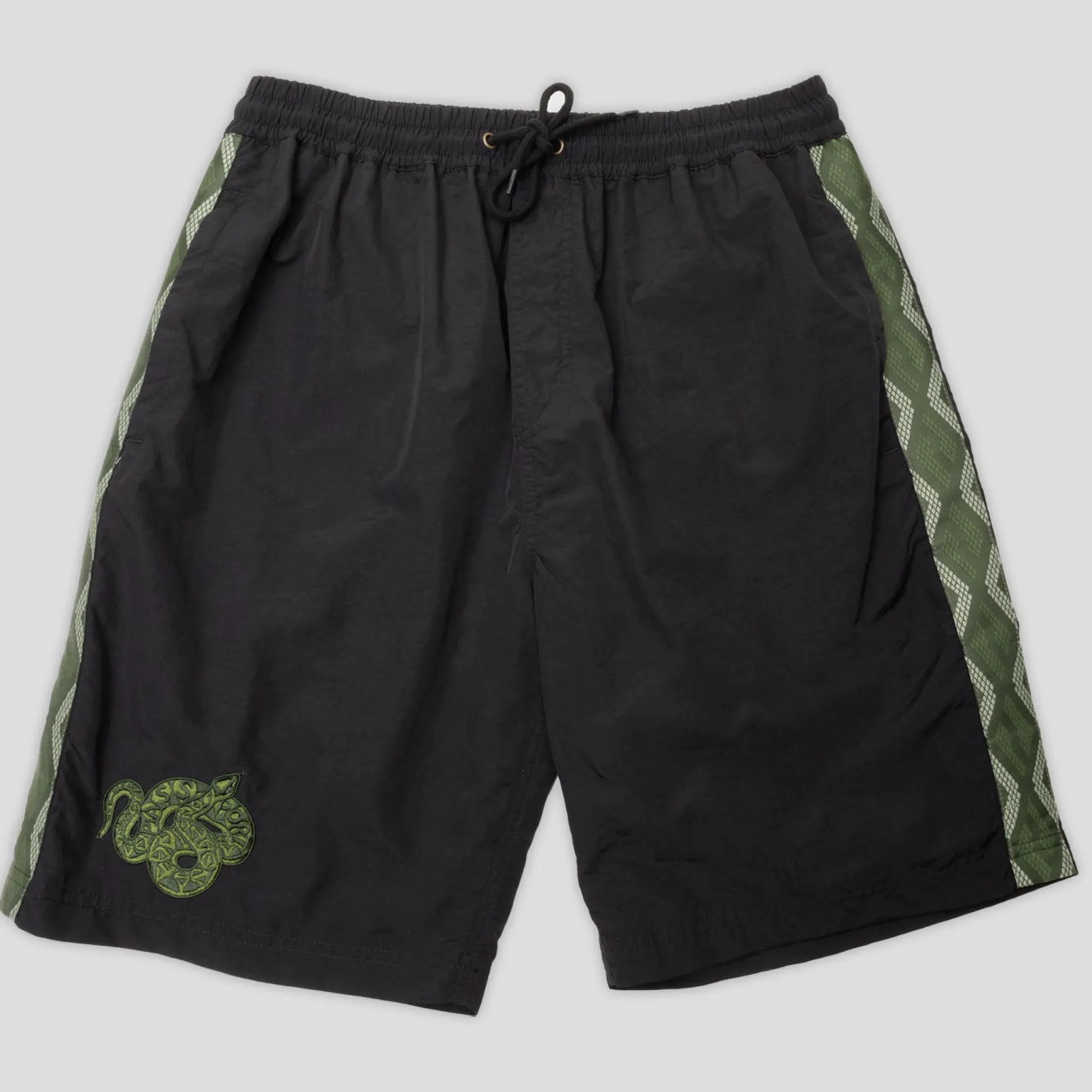 Pass~Port Coiled RPET Casual Short - Black