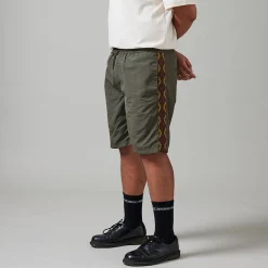 Pass~Port Coiled RPET Casual Short - Olive Green