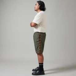 Pass~Port Coiled RPET Casual Short - Olive Green