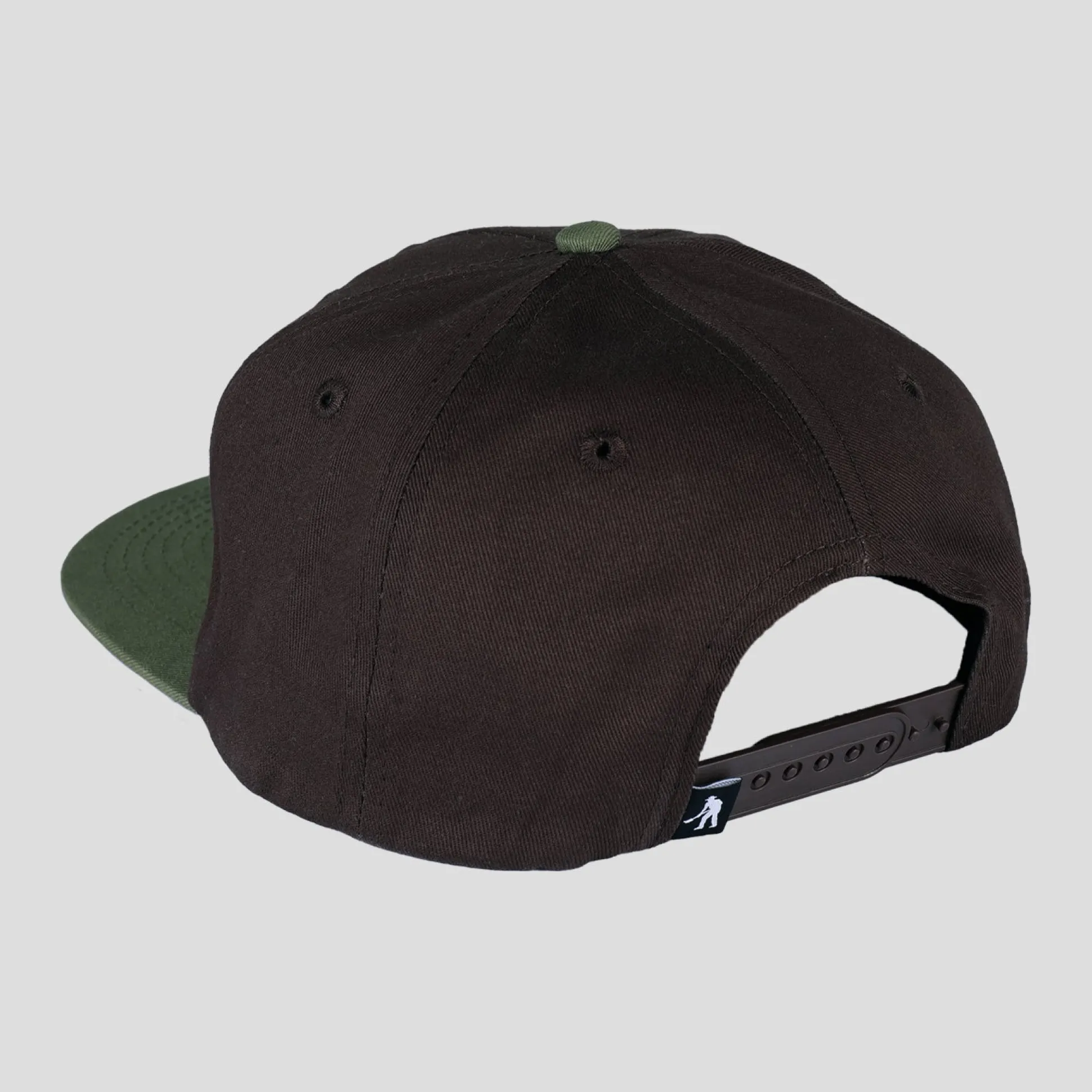 Pass~Port Coiled Workers Cap - Military Green / Chocolate