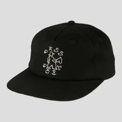 Pass~Port Cowpoke Workers Cap - Black
