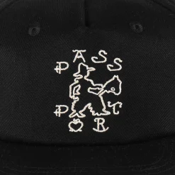Pass~Port Cowpoke Workers Cap - Black