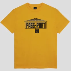 Pass~Port Depot Tee - Gold