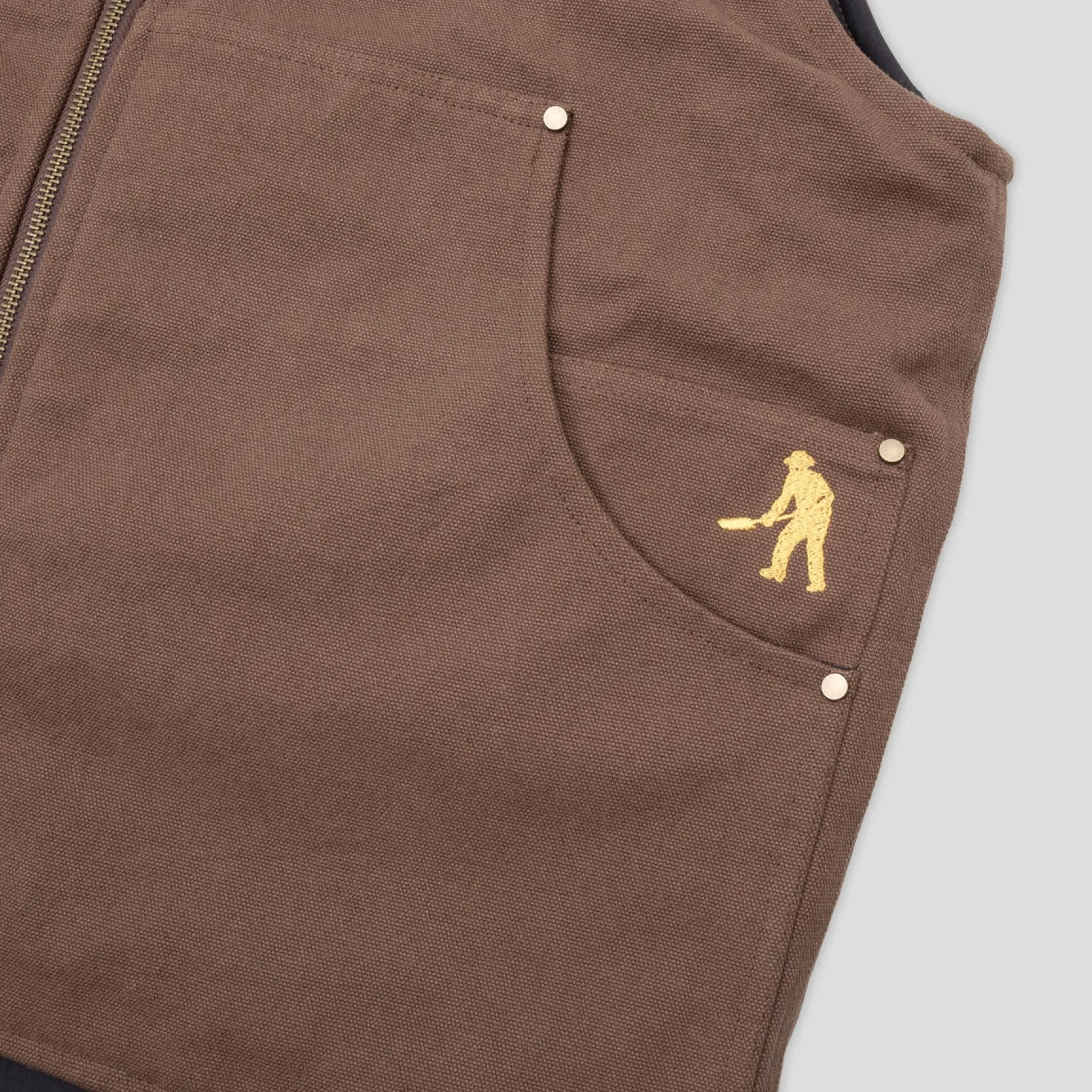 Pass~Port Diggers Club Vest - Mud