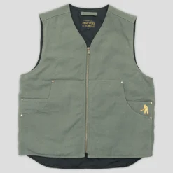 Pass~Port Diggers Club Vest - Moss