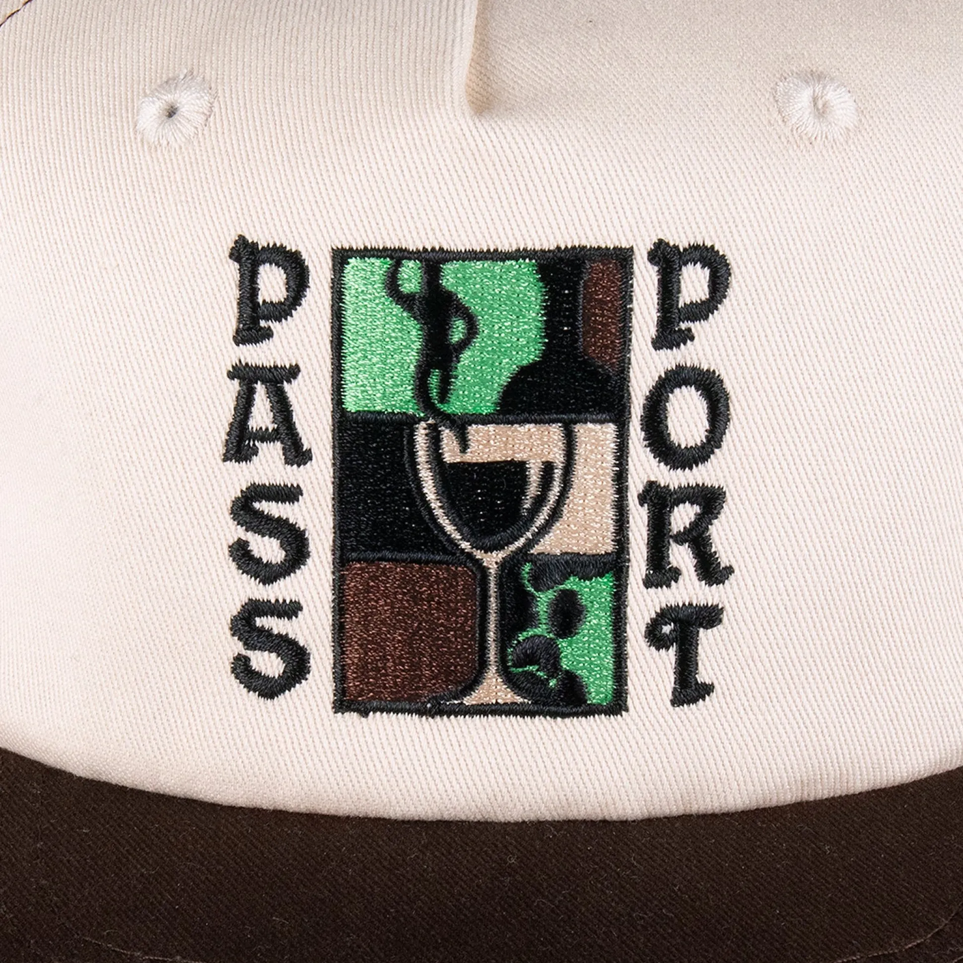 Pass~Port Dine Em' Workers Cap - Chocolate / Off White