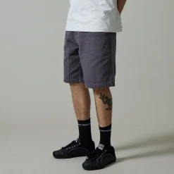 Pass~Port Double Knee Diggers Club Short - Charcoal
