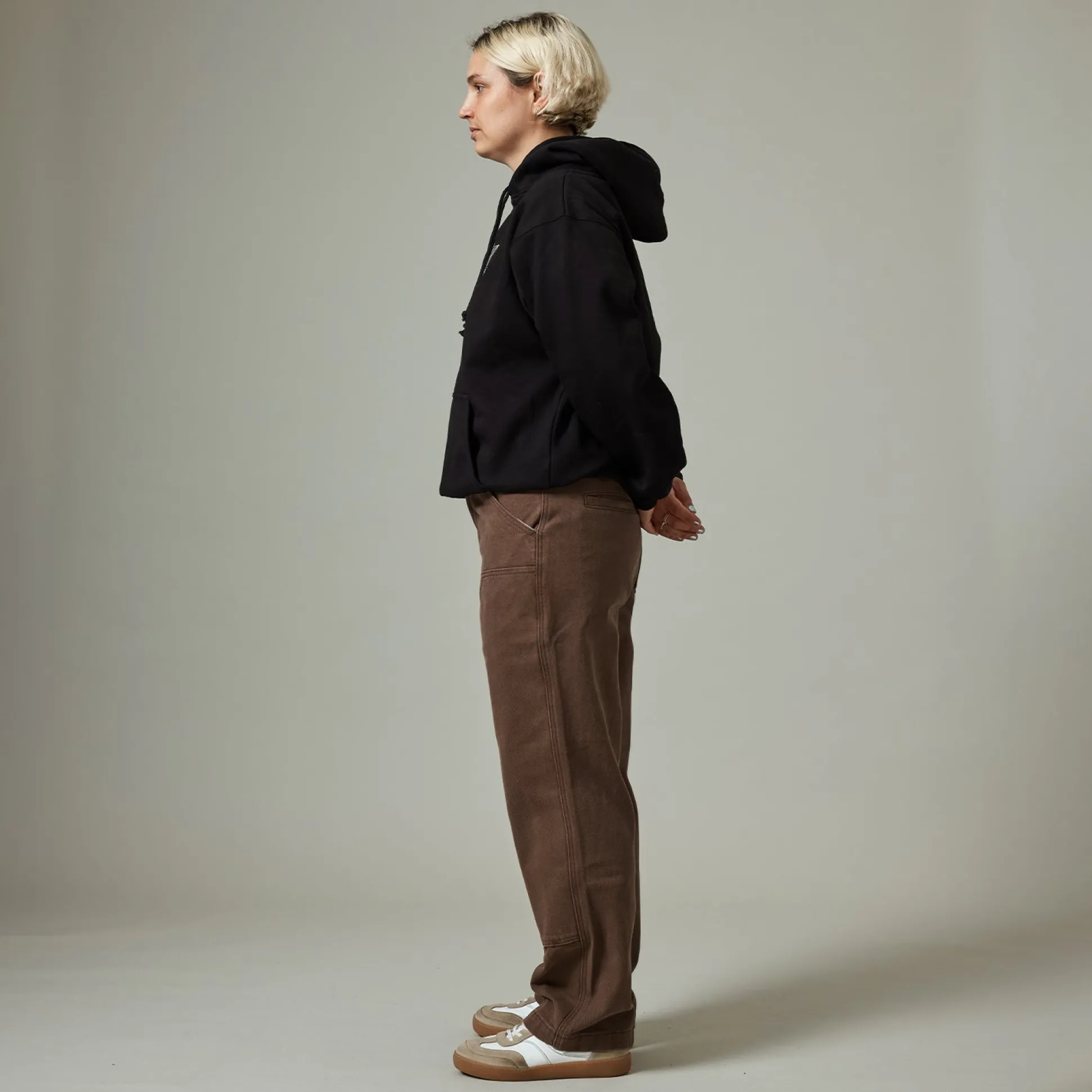 Pass~Port Double Knee Diggers Club Pant - Washed Brown