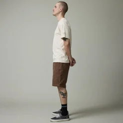 Pass~Port Double Knee Diggers Club Short - Washed Brown