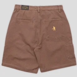 Pass~Port Double Knee Diggers Club Short - Washed Brown