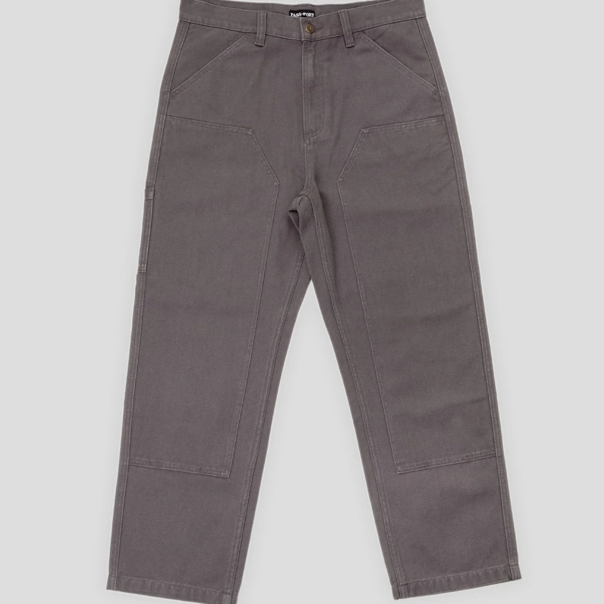 Pass~Port Double Knee Diggers Club Pant - Charcoal