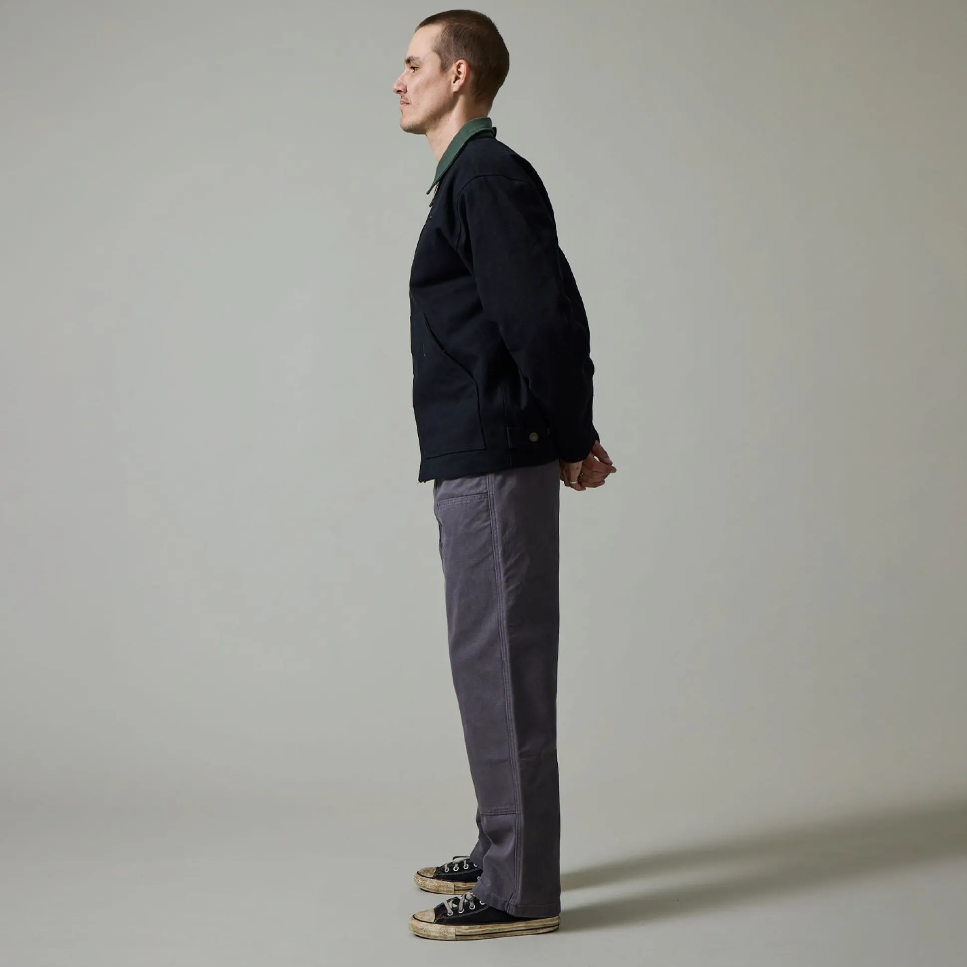 Pass~Port Double Knee Diggers Club Pant - Charcoal