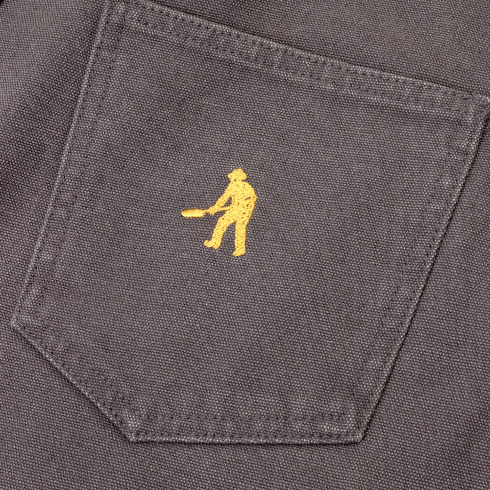 Pass~Port Double Knee Diggers Club Pant - Charcoal