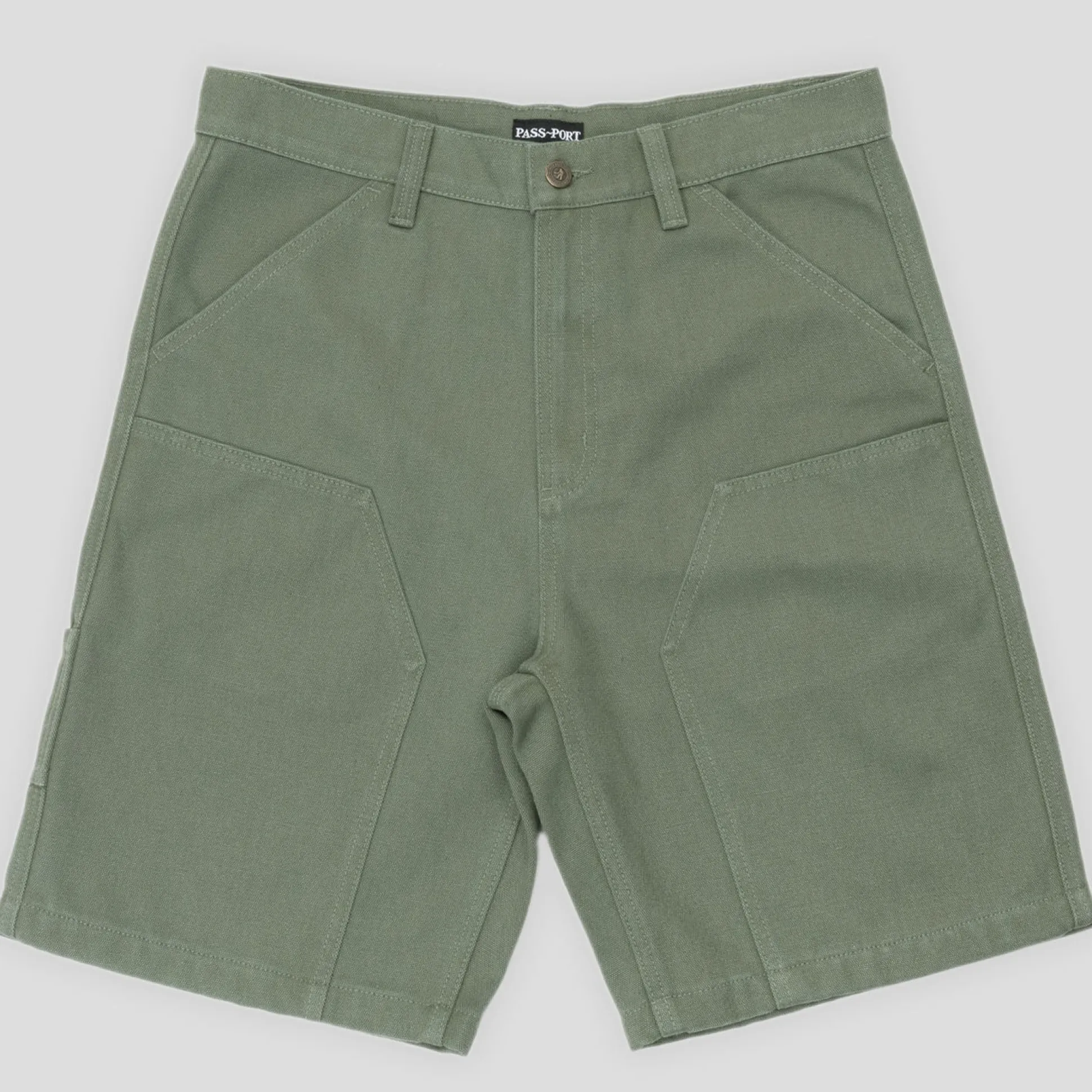 Pass~Port Double Knee Diggers Club Short - Moss