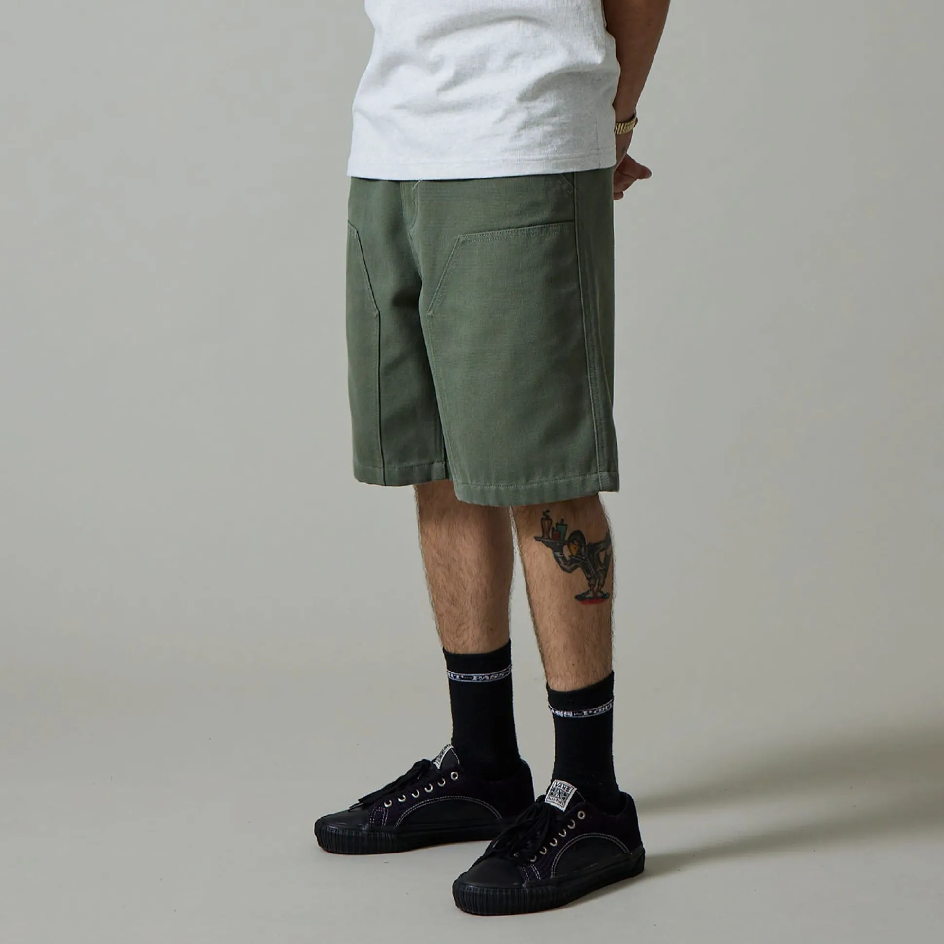 Pass~Port Double Knee Diggers Club Short - Moss