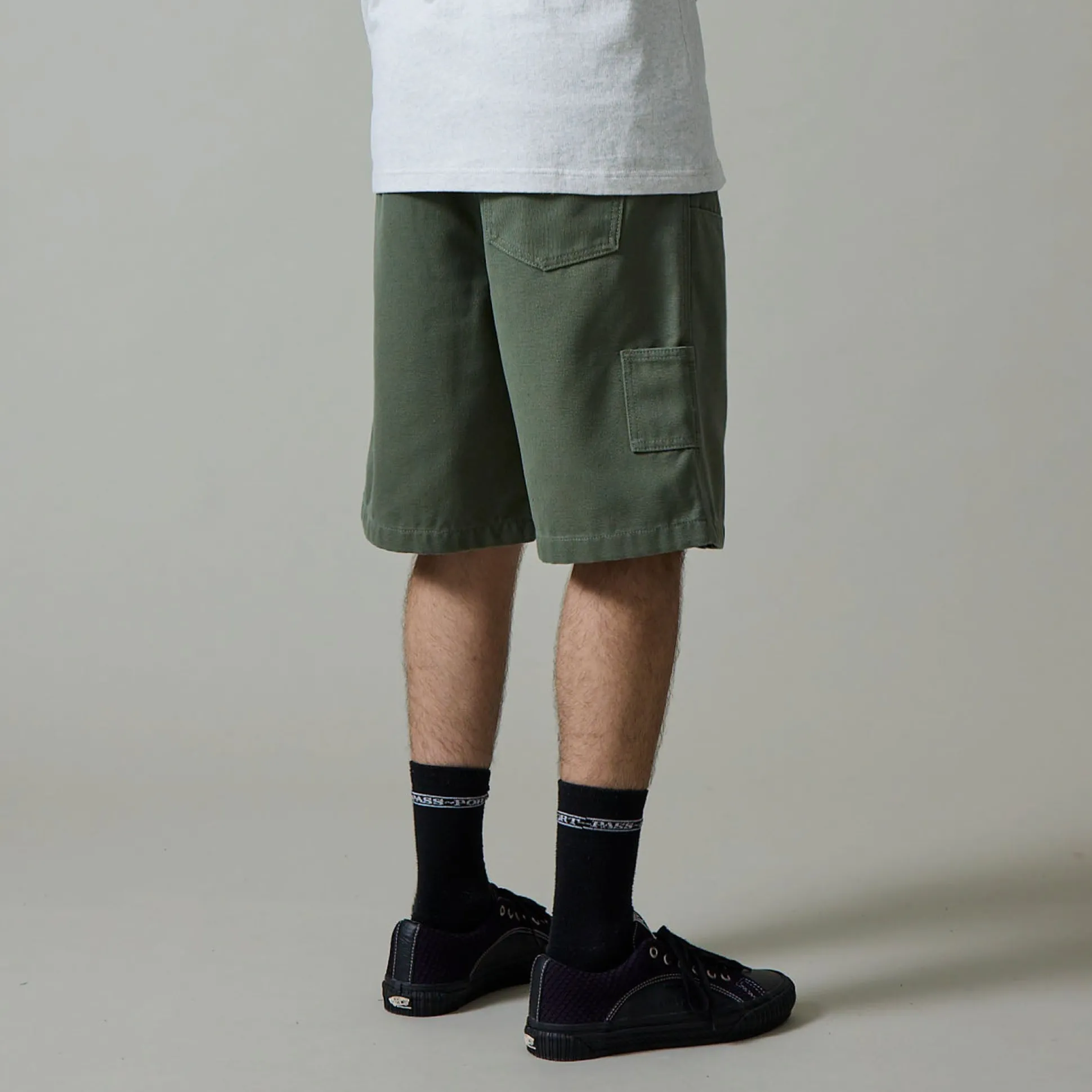 Pass~Port Double Knee Diggers Club Short - Moss