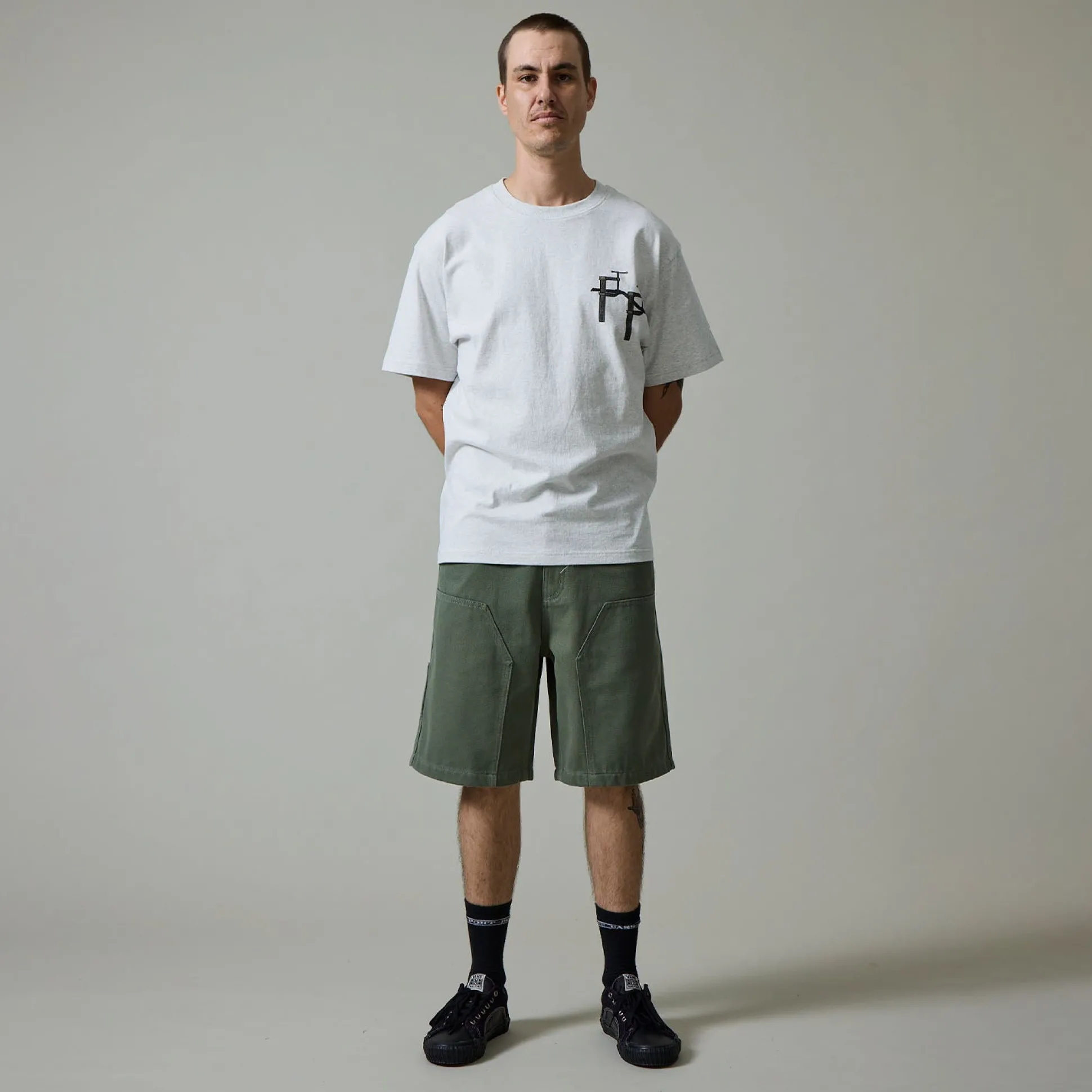 Pass~Port Double Knee Diggers Club Short - Moss