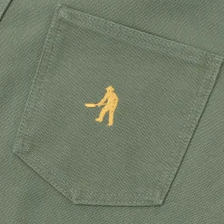 Pass~Port Double Knee Diggers Club Short - Moss