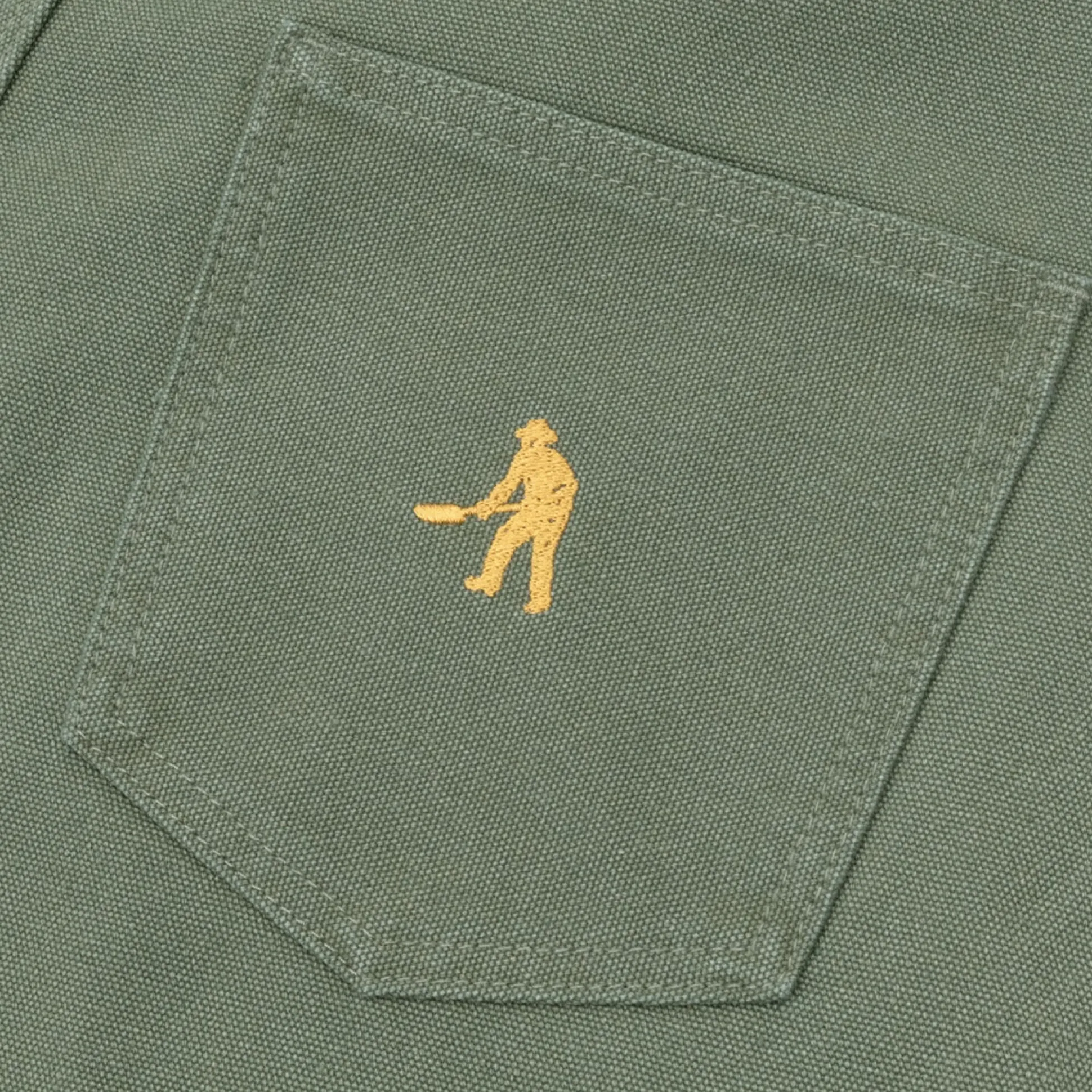 Pass~Port Double Knee Diggers Club Short - Moss