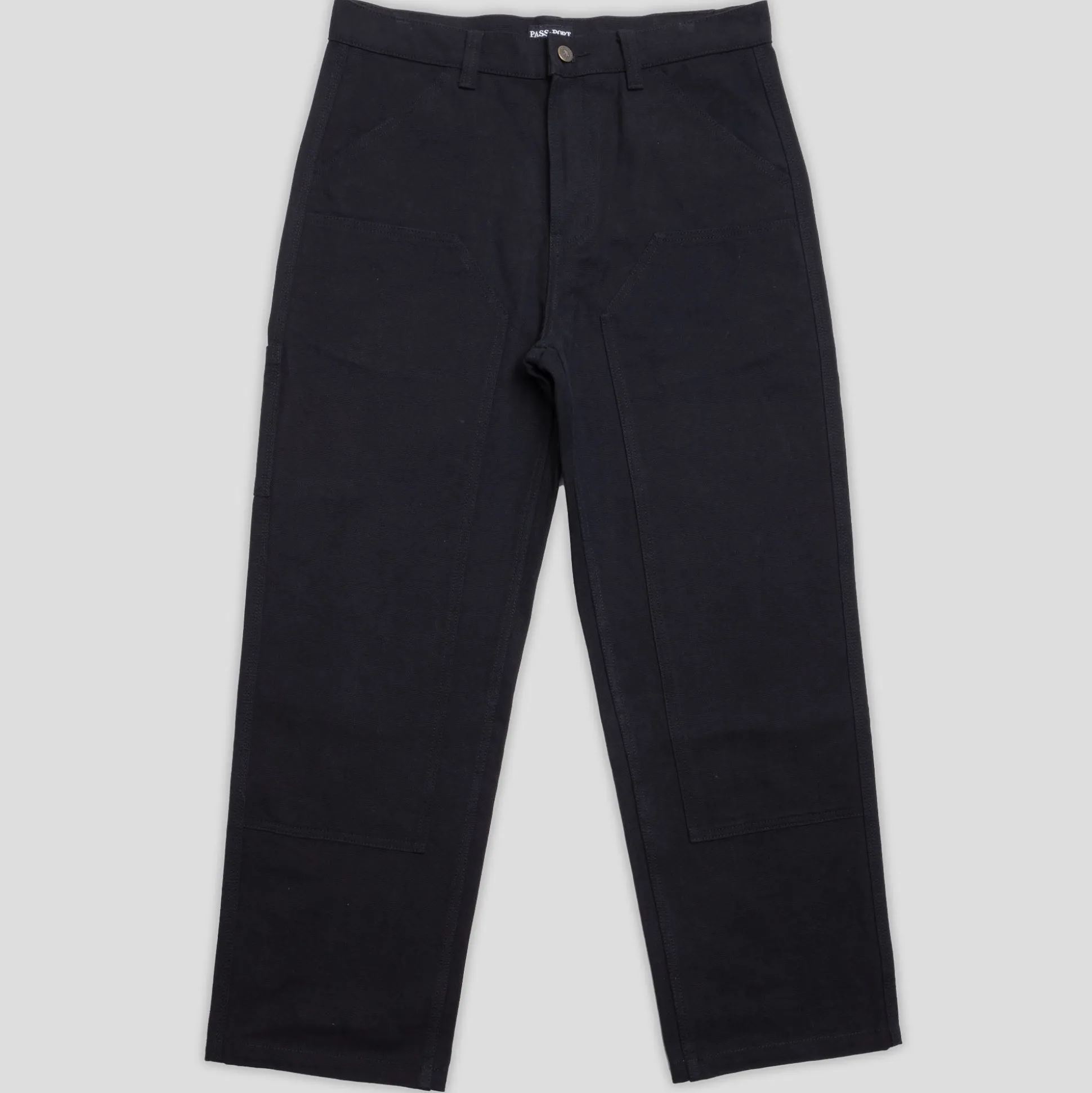 Pass~Port Double Knee Diggers Club Pant - Washed Black