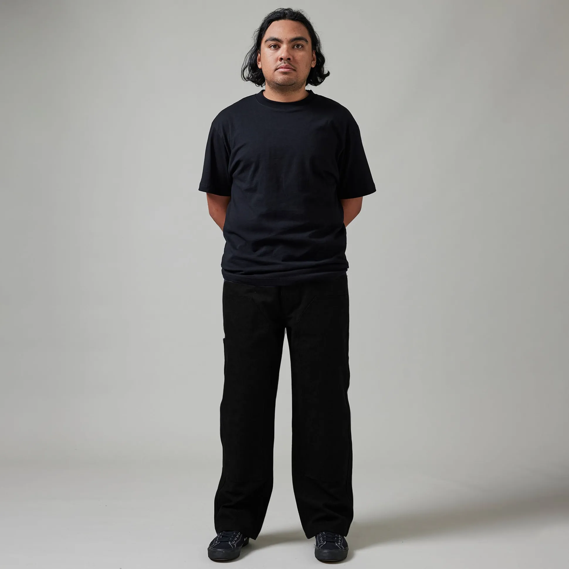 Pass~Port Double Knee Diggers Club Pant - Washed Black