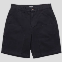 Pass~Port Double Knee Diggers Club Short - Washed Black