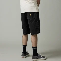 Pass~Port Double Knee Diggers Club Short - Washed Black