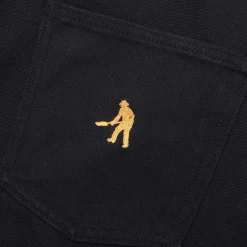 Pass~Port Double Knee Diggers Club Short - Washed Black