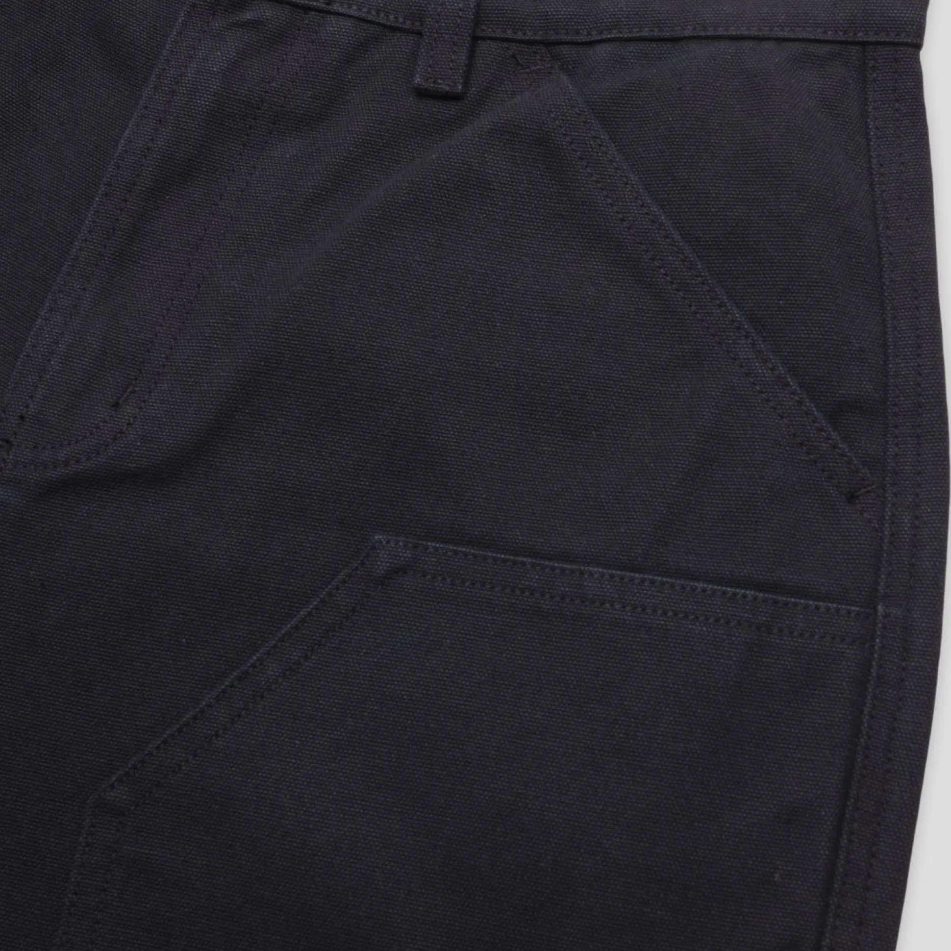 Pass~Port Double Knee Diggers Club Short - Washed Black