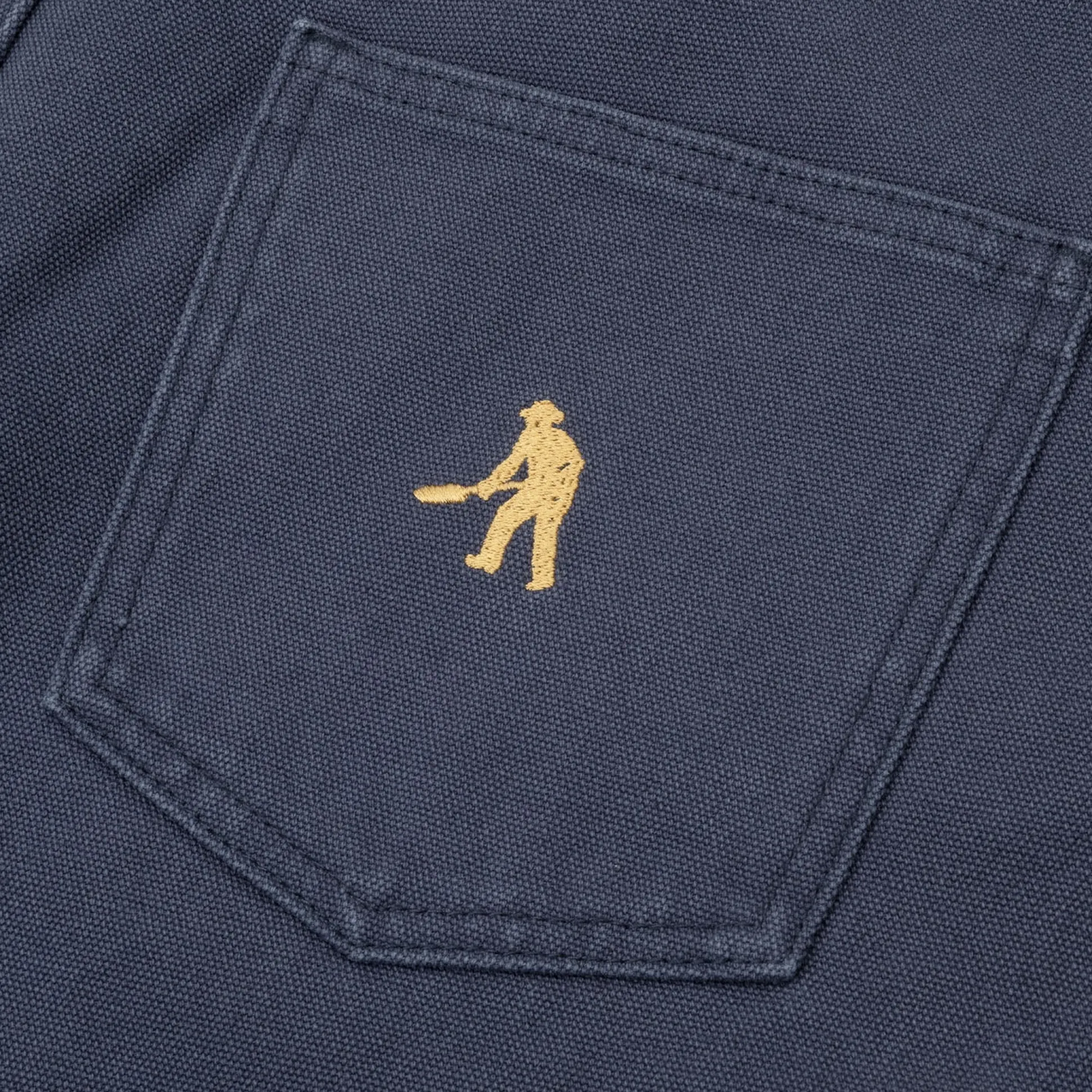 Pass~Port Double Knee Diggers Club Short - Navy