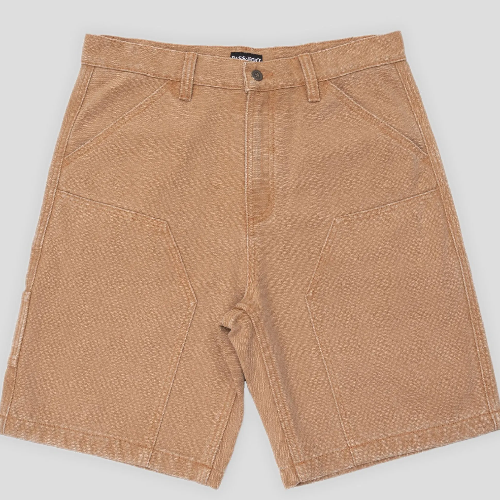 Pass~Port Double Knee Diggers Club Short - Caramel