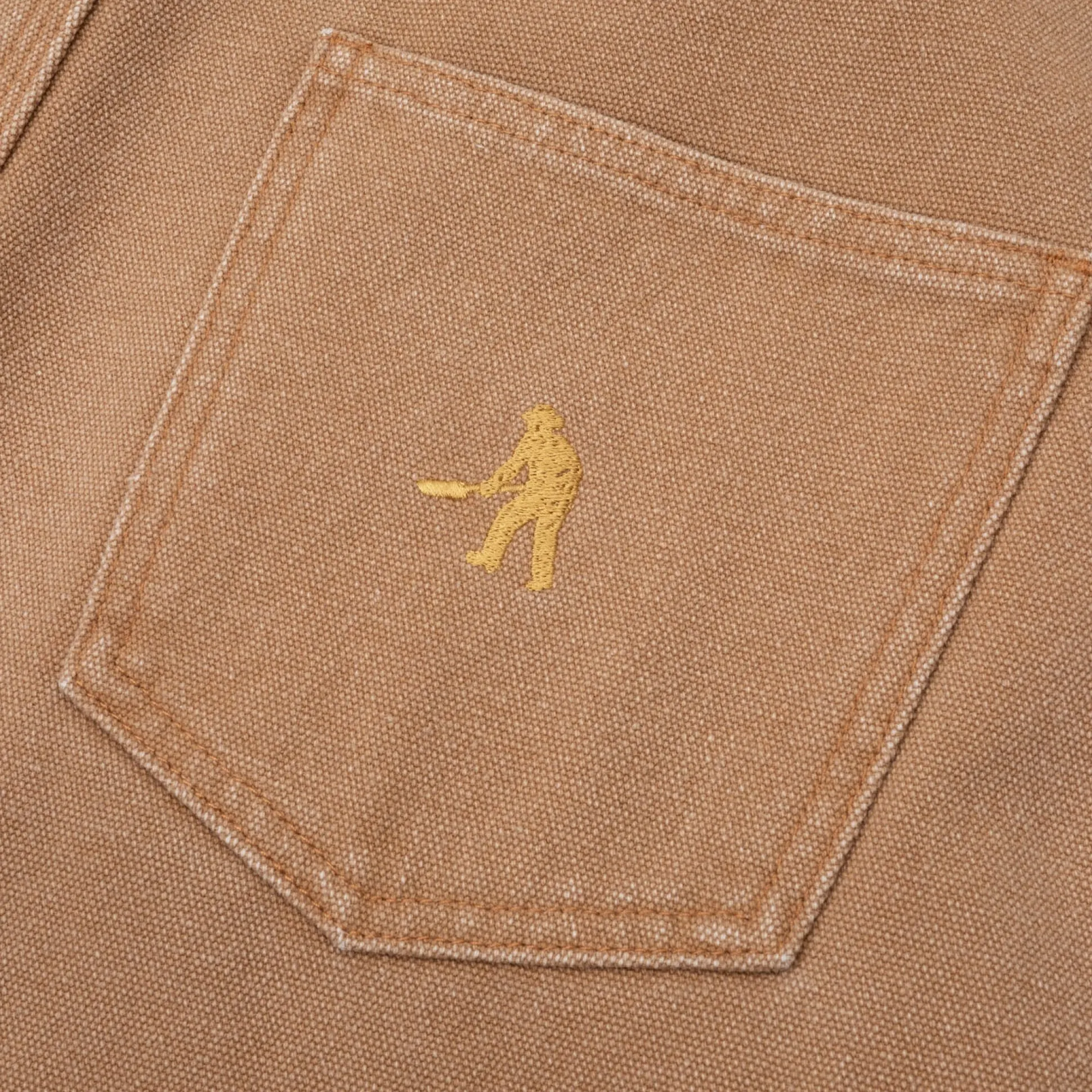 Pass~Port Double Knee Diggers Club Short - Caramel