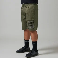 Pass~Port Drain Ripstop Casual Short - Olive