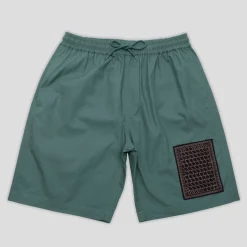 Pass~Port Drain Ripstop Casual Short - Sage