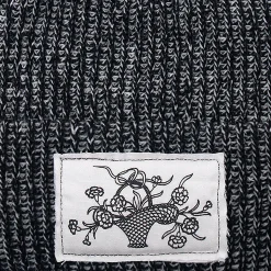 Pass~Port Edible Flowers Beanie - Black / White Speckle