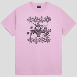 Pass~Port Edible Flowers Tee - Light Pink