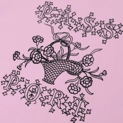 Pass~Port Edible Flowers Tee - Light Pink