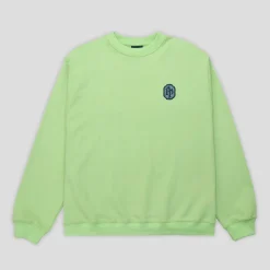Pass~Port Emblematic Organic Fleece Sweater - Matcha