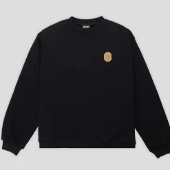 Pass~Port Emblematic Organic Fleece Sweater - Black